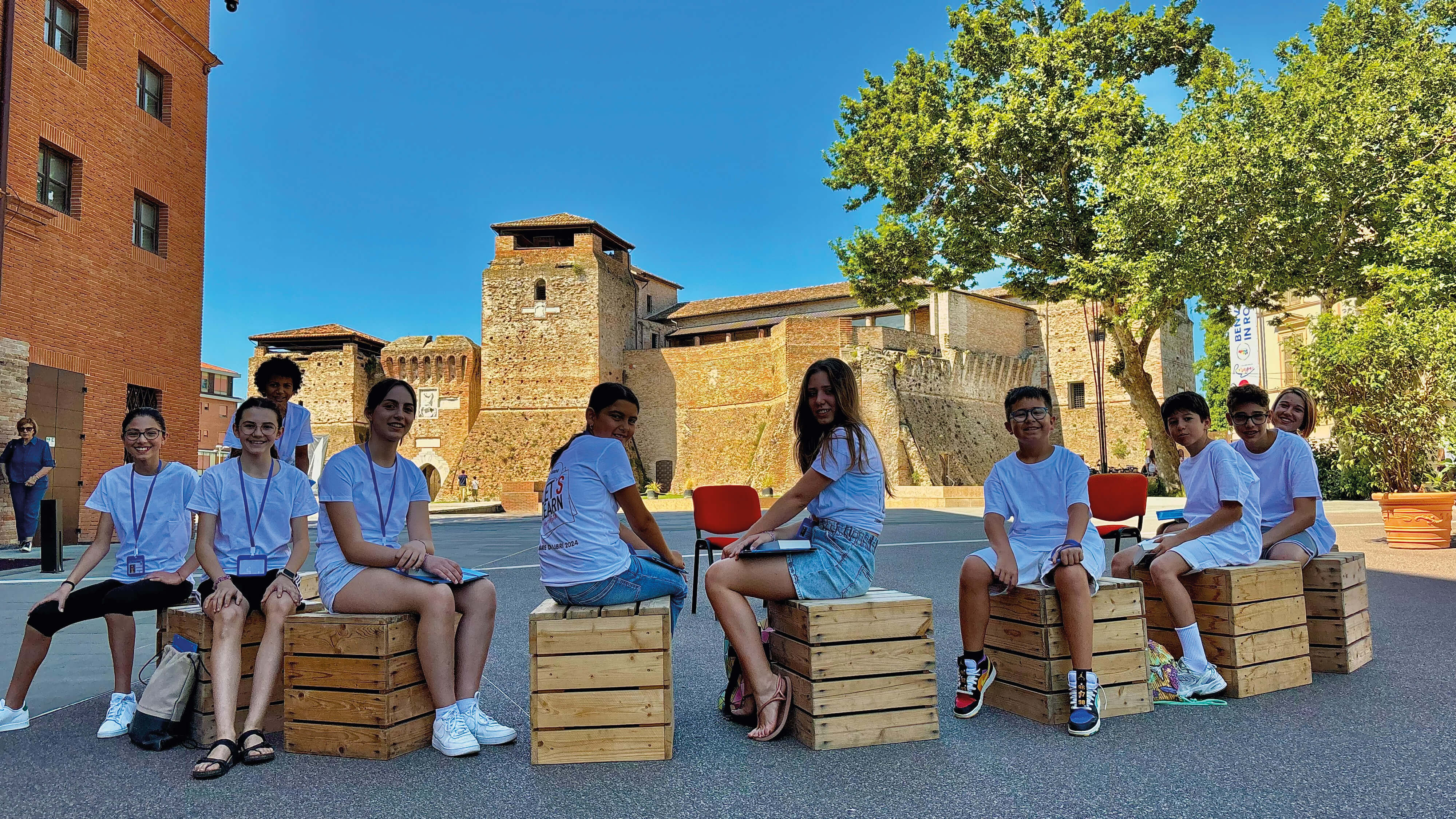 Studenti con certificazioni e durante un viaggio studio all’estero